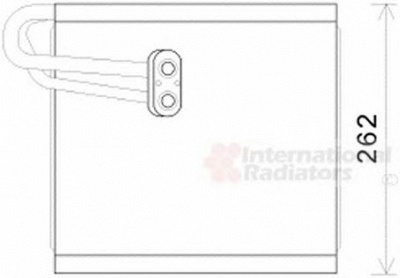 VAN WEZEL 8200v371 -  Испаритель, кондиционер